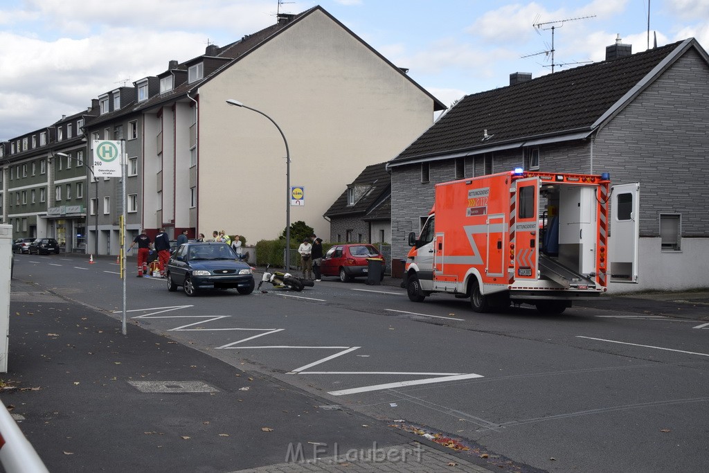 VU Krad PKW Koeln Duennwald Berlinerstr P009.JPG - Miklos Laubert